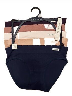 Tahari 5-Pack Bamboo Seamless Bikini - Size S